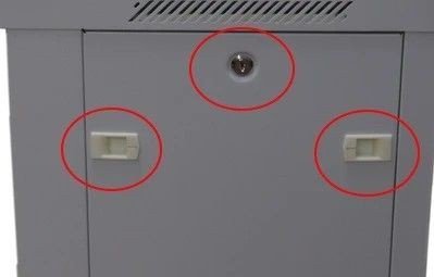 Extralink Szafa rack 15U 600x600mm szara wisząca