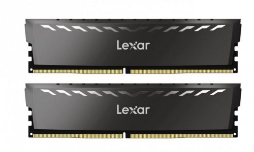 Lexar Pamięć DDR4 THOR Gaming czarna 16GB(2* 8GB)/3200