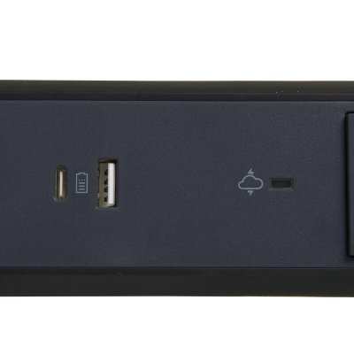 Legrand Przedłużacz 3x2PZ + USB A/C 1,5m czarny