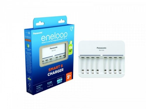 Panasonic Eneloop ładowarka BQCC63 na 8 szt. bez akumulatorów