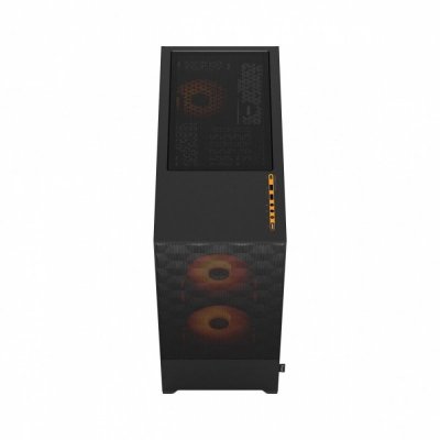 Fractal Design Obudowa Pop Air TG Clear Tint RGB pomarańczowa