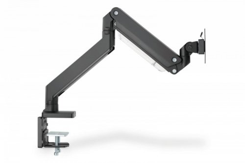 Digitus Ramię biurkowe pojedyncze z zaciskiem, 1xLCD, max. 35 cali, max. obciążenie 15kg, ze sprężyną gazową