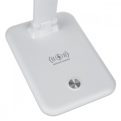 Maclean Lampka biurkowa LED 9w z ładowarką Qi MCE616W