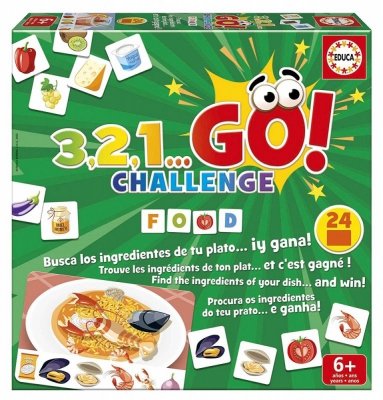 Educa Gra 3, 2, 1... Start! (Wyzwanie  Jedzenie)