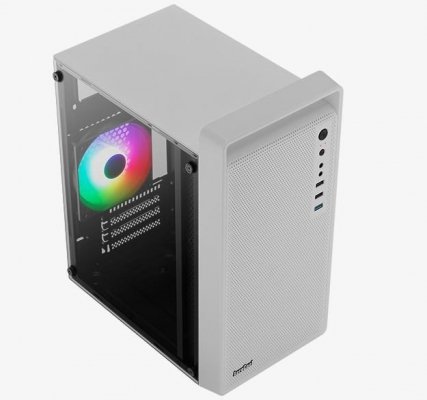 AeroCool Obudowa CS-109 White RGB USB 3.0 Mini Tower