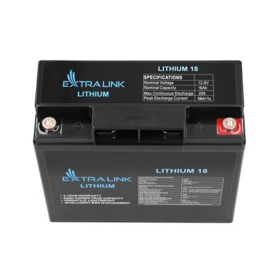 Extralink Akumulator LiFePO4 18AH 12.8V BMS EX.30417