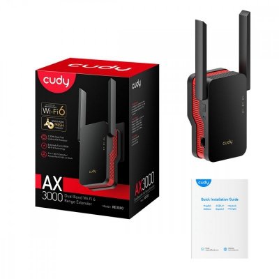 Cudy Wzmacniacz sygnału WiFi Mesh RE3000 AX3000