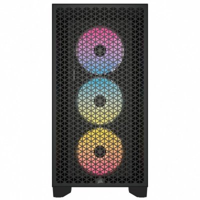 Corsair Obudowa 3000D Airflow RGB TG Mid-Tower Czarna