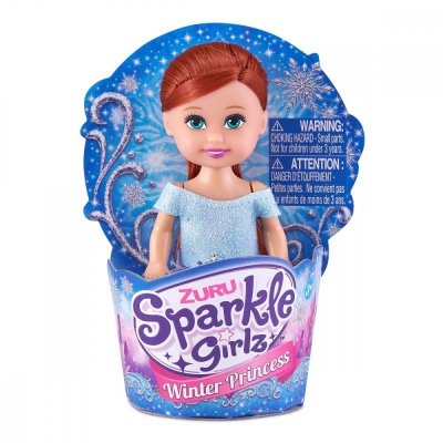 ZURU Sparkle Girlz Lalka 4.7 cala Zimowa Księżniczka kraton 48 sztuk