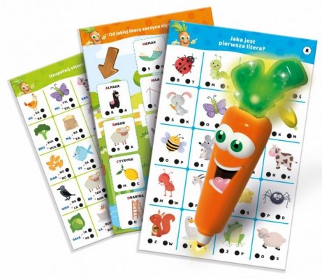 Lisciani Gra Carotina 500 pytań - Farma