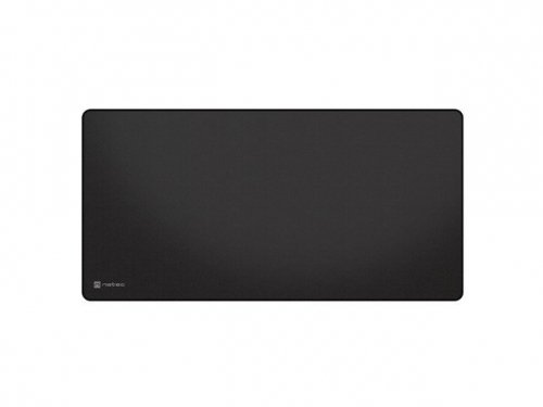 Natec Podkładka pod mysz Colors Series Obsidian Black 800x400 mm
