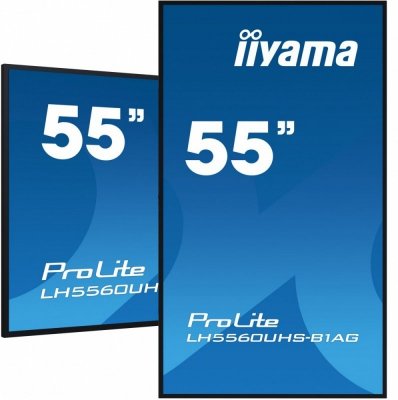 Monitor wielkoformatowy Digital Signage 55 cale IIYAMA   LH5560UHS-B1AG matowy 24h