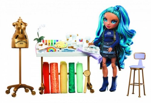 MGA Lalka Rainbow High Zestaw Studio ze Skyler