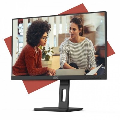  AOC Monitor komputerowy komputerowy 27E3QAF 27 cali IPS HDMI DP Pivot Głośniki