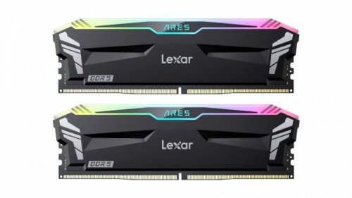 Lexar Pamięć DDR5 ARES RGB Gaming  32GB(2*16GB)/7200 Czarna