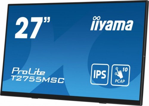 IIYAMA Monitor komputerowy  27 cali T2755MSC-B1 DOTYK,USB,HDMI,IPS