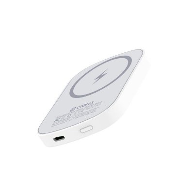 CRONG Bezprzewodowy power bank z MagSafe 5000mAh, USB-C 20W PD
