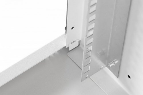 Digitus Szafa sieciowa wisząca 19 cali 4U, SOHO PRO 240 x 540 x 400 mm, nośność 60kg, drzwi szyba, niezłożona, Szara