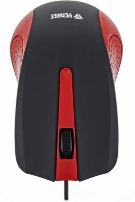 YENKEE Mysz przewodowa USB 3 przyciski, gumowana powierzchnia