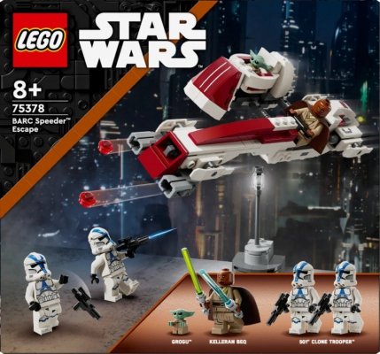 LEGO Klocki Star Wars 75378 Ucieczka na śmigaczu BARC