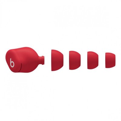 Apple Słuchawki Beats Solo Buds przezroczysta czerwień