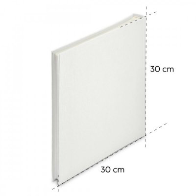 Hama Album jumbo 30x30 wrinkled biały
