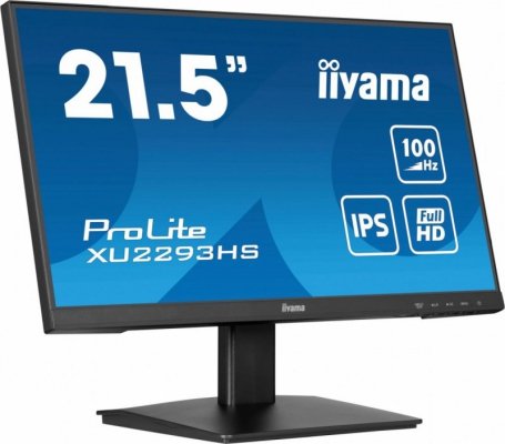 IIYAMA Monitor komputerowy  21,5 cala XU2293HS-B6 IPS/HDMI/DP/SLIM/2x1W