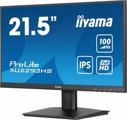IIYAMA Monitor komputerowy  21,5 cala XU2293HS-B6 IPS/HDMI/DP/SLIM/2x1W