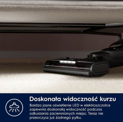 Electrolux Odkurzacz pionowy Hygienic 500 Well UV ES52HB25SH 55 minut