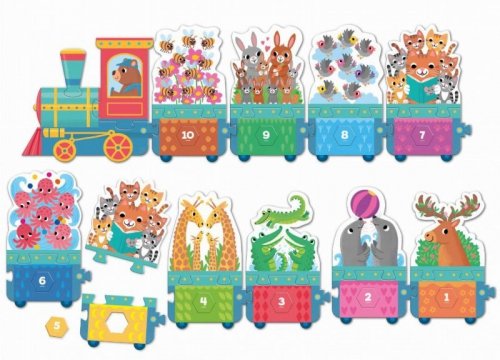 Granna Puzzle Maxi układanka z dziurkami Ciuchcia