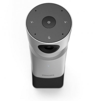 Philips Przenośny mikrofon i kamera 4K, nagrywanie dźwięku 360 stopni