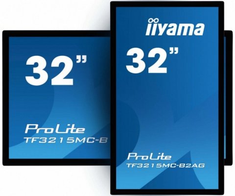 IIYAMA Monitor komputerowy  32 cale TF3215MC-B2AG POJ.30PKT.VA.24/7.IP65, 500cd,VGA,HDMI, DP