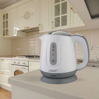 Feel-Maestro Czajnik elektryczny 1l  1100W  MR-013-GREY