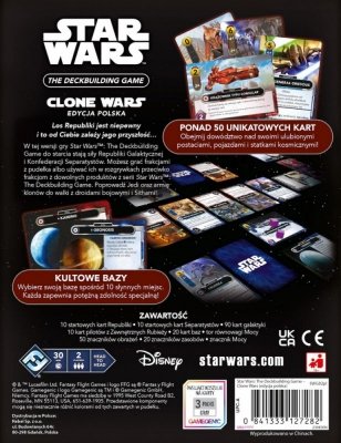 Rebel Gra Star Wars: The Deckbuilding Game - Clone Wars (edycja polska)