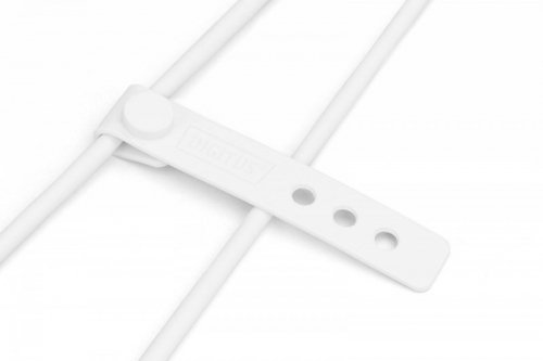 Digitus Kabel zasilający silikonowy USB-A - USB-C, USB 2.0 60W, 1m Biały