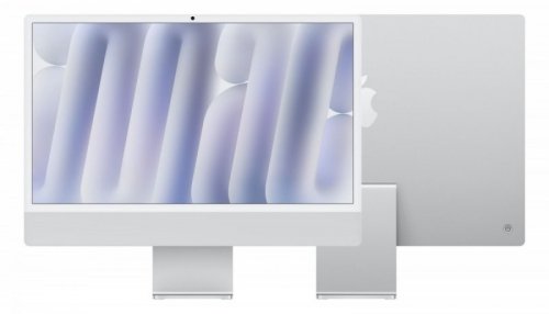 Apple iMac 24 cale: M4 10/10, 16GB, 512GB SSD - Srebrny
