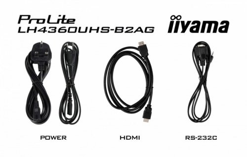 IIYAMA Monitor digital signage 43 LH4360UHS-B2A