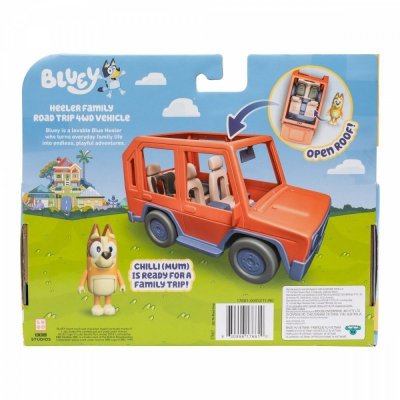 Tm Toys Zestaw Bluey Samochód 4 x4 Chilli