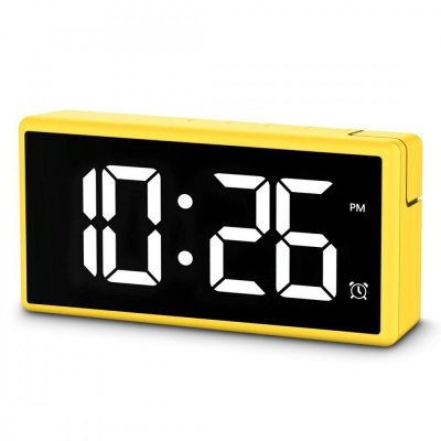 Hama Budzik elektroniczny Ibiza Żółty