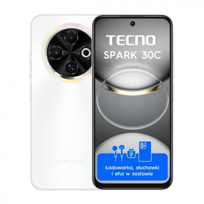 TECNO Smartfon Spark 30C 6/128 Orbit White