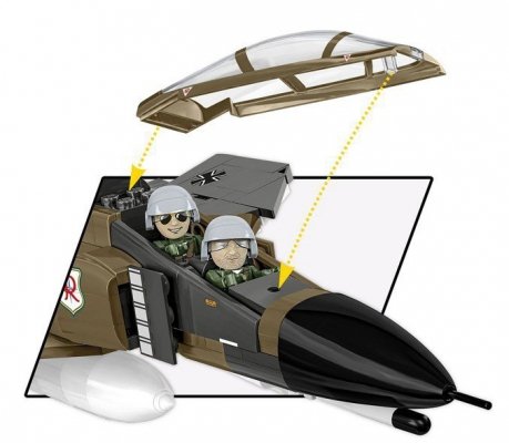 Cobi Klocki Klocki Armed Forces F-4F Phantom II 676 elementów