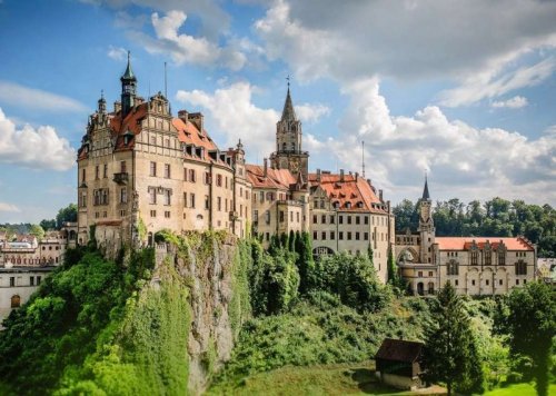 Ravensburger Polska Puzzle 1000 elementów Zamek Sigmaringen