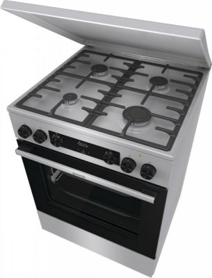 Gorenje Kuchnia gazowo-elektryczna GKS6C71XF