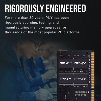 PNY Pamięć notebookowa 16GB DDR4 SODIMM 3200 MN16GSD43200-TB