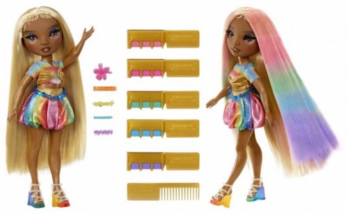 MGA Lalka Rainbow High Hair Chalk Style Meline