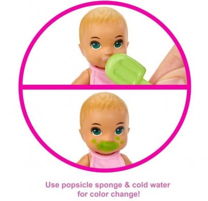 Mattel Lalka Barbie dziecko akcesoria
