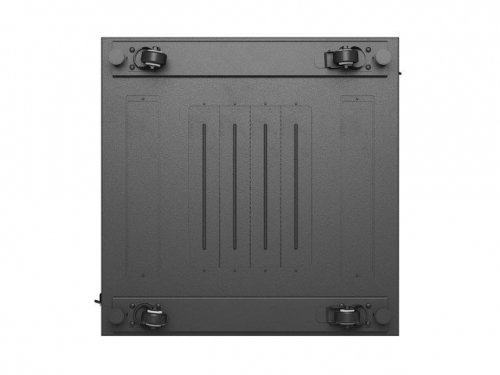 Lanberg Szafa instalacyjna rack stojąca 19 cali 15U 600x600 drzwi perforowane czarna (Flat pack)