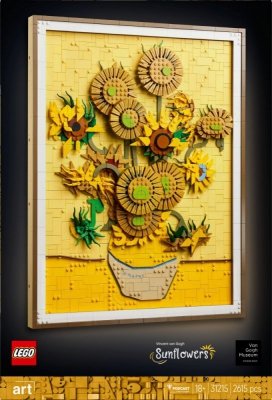 LEGO Klocki ART 31215 Słoneczniki Vincent van Gogh