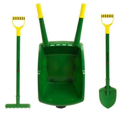 Klein Zestaw z taczką John Deere