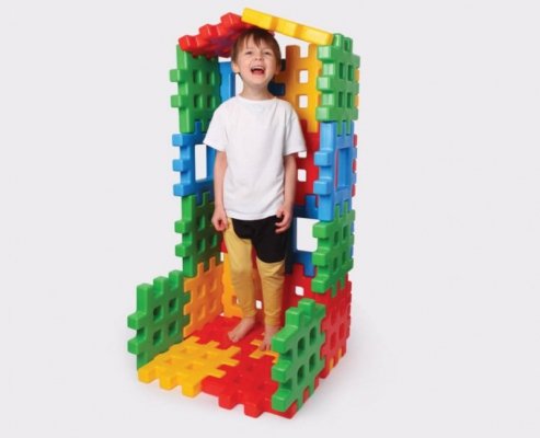Marioinex Klocki Waffle maxi 24 elementy
